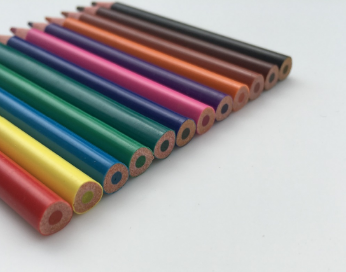 triangle mini color pencil