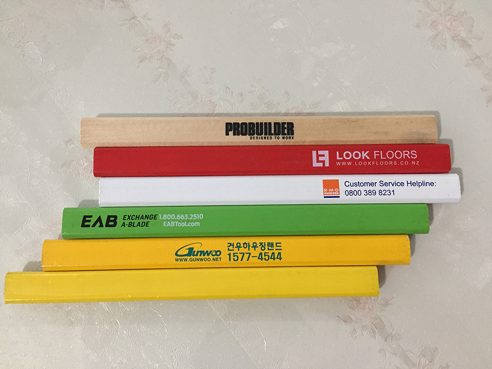 custom carpenter pencils
